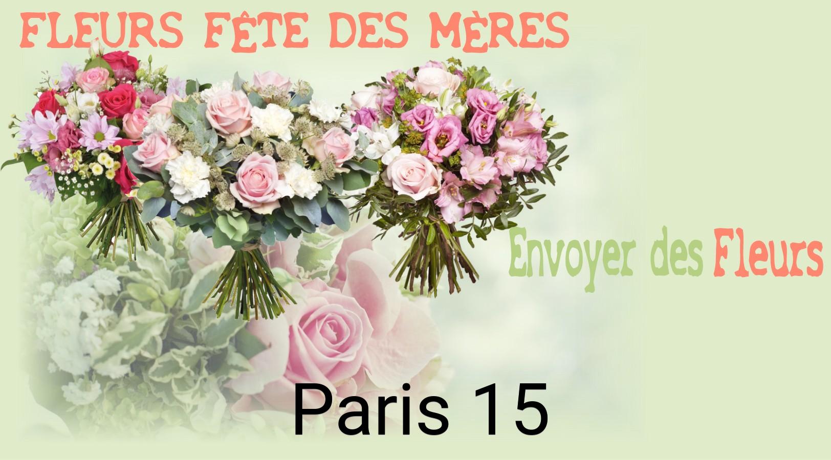 Bouquet de Fête des Mères livré à Paris-15
